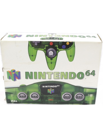 Nintendo 64 System Jungle Green Console Used